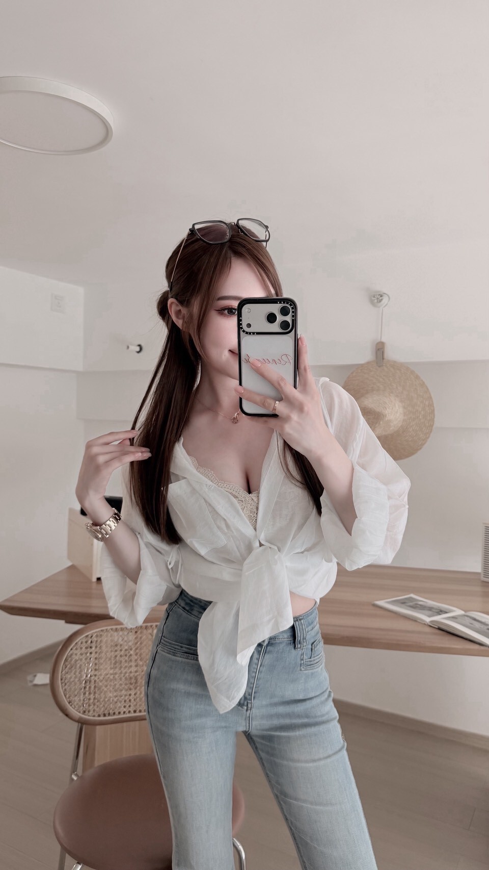 A111「反重⼒涼感連帽襯衫外套」