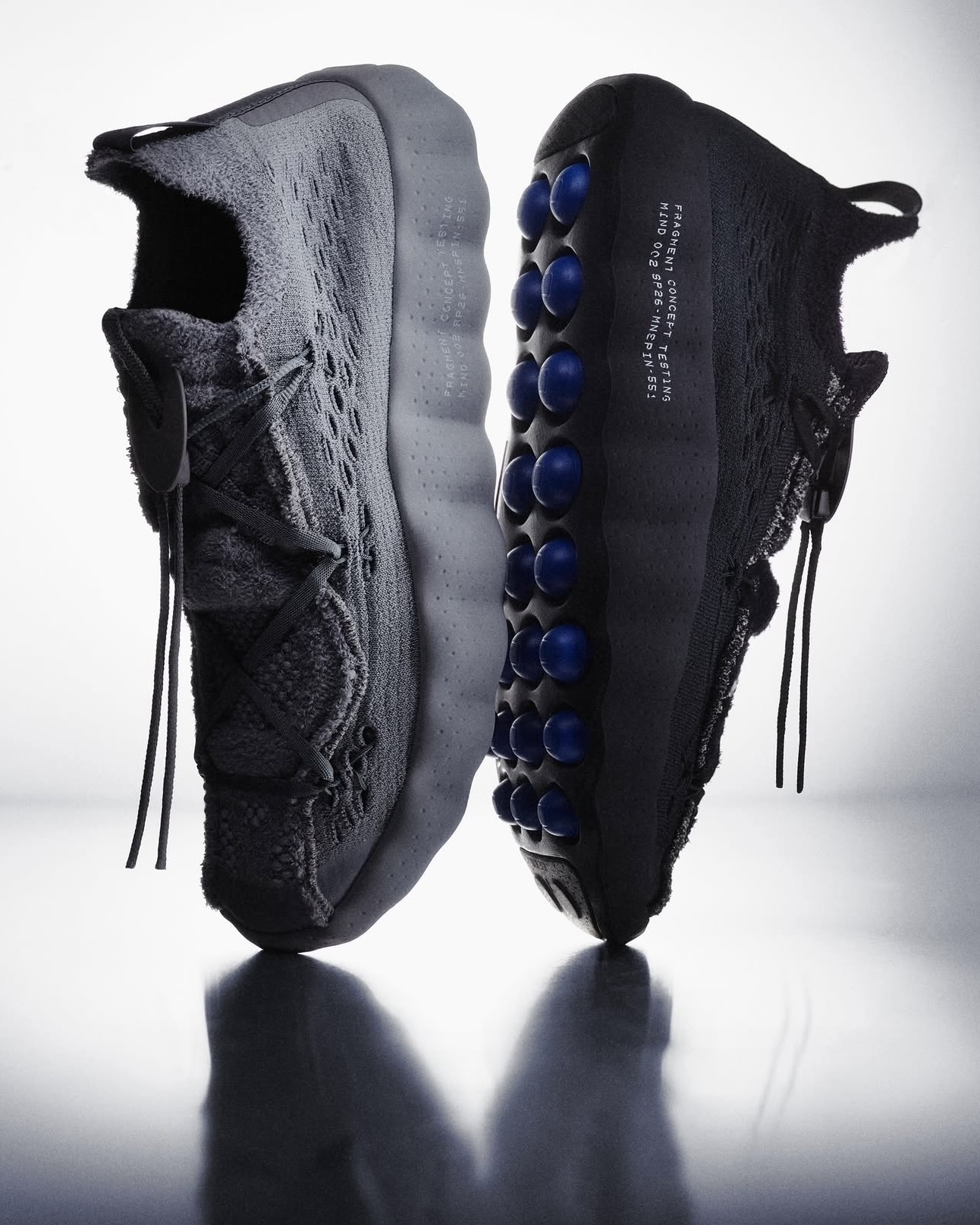 【Focus Store】預購 Fragment Design x Nike Mind 002 Flyknit "Particle Grey" 黑色 IQ8504-001