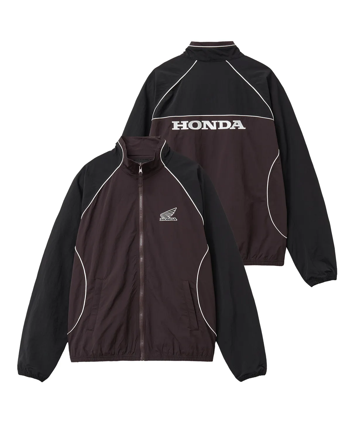【代購】HONDA 復古拼色尼龍運動外套 Track Jacket 機能風衣