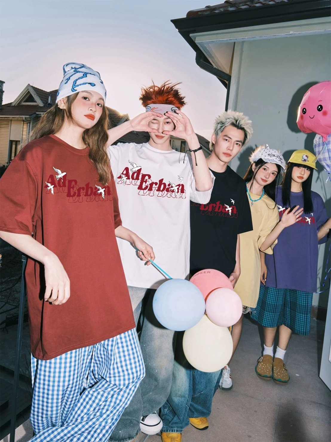 ADE 基礎 Logo英文 休閒 #短袖