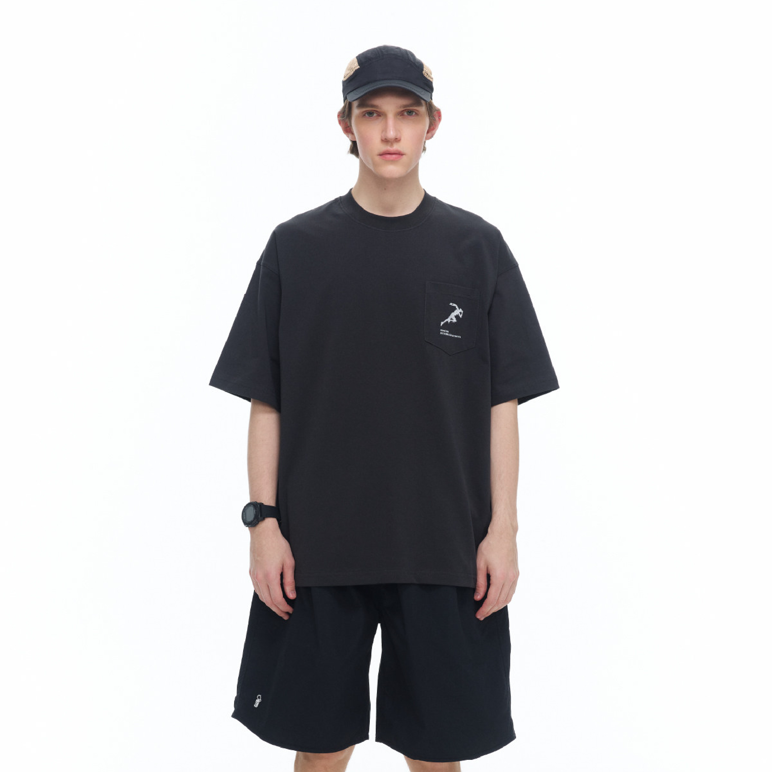 PIN SKTBS Running Print Tee 跑步人印花短Tee [P-T2026]