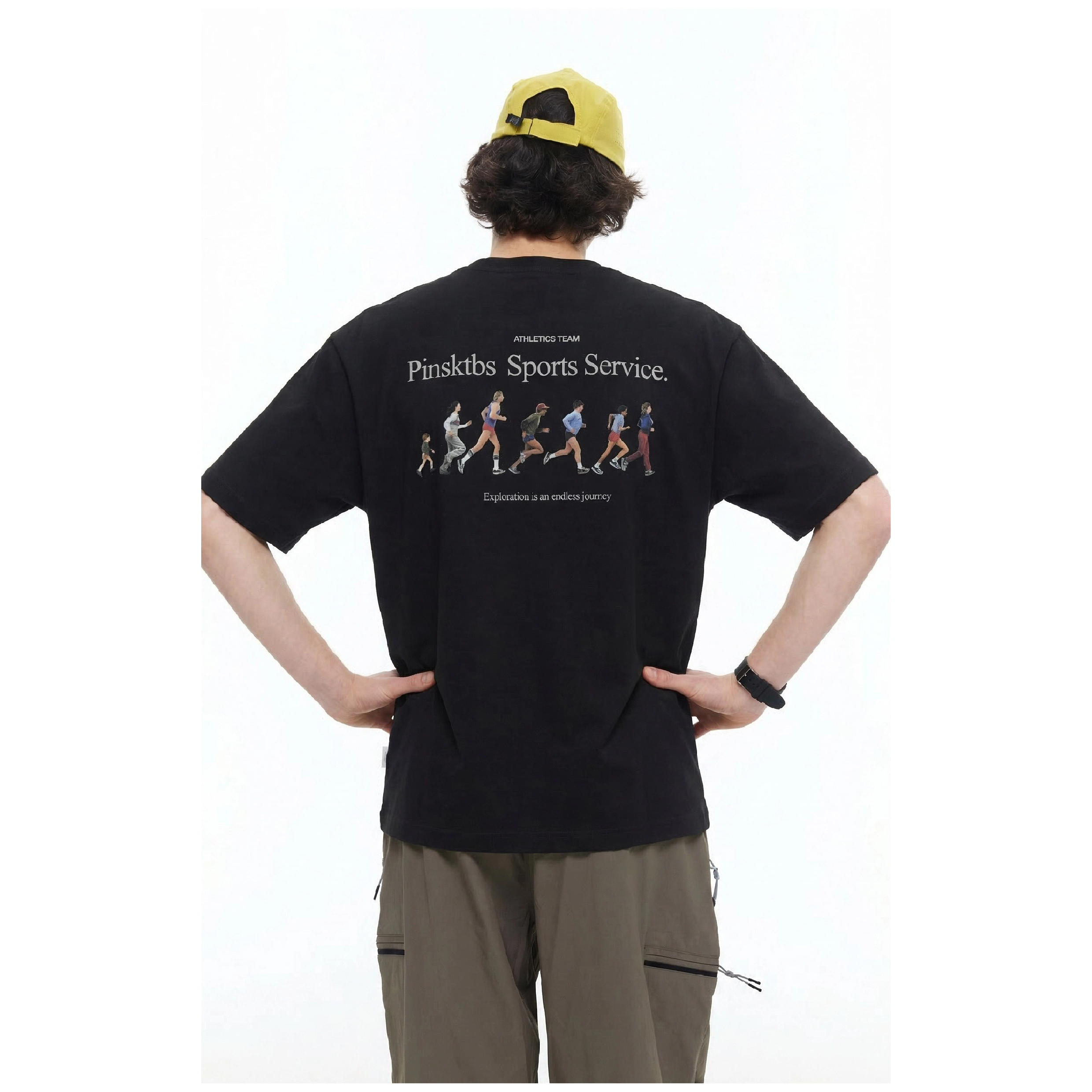 PIN SKTBS Running Print Tee 跑步人印花短Tee [P-T2026]
