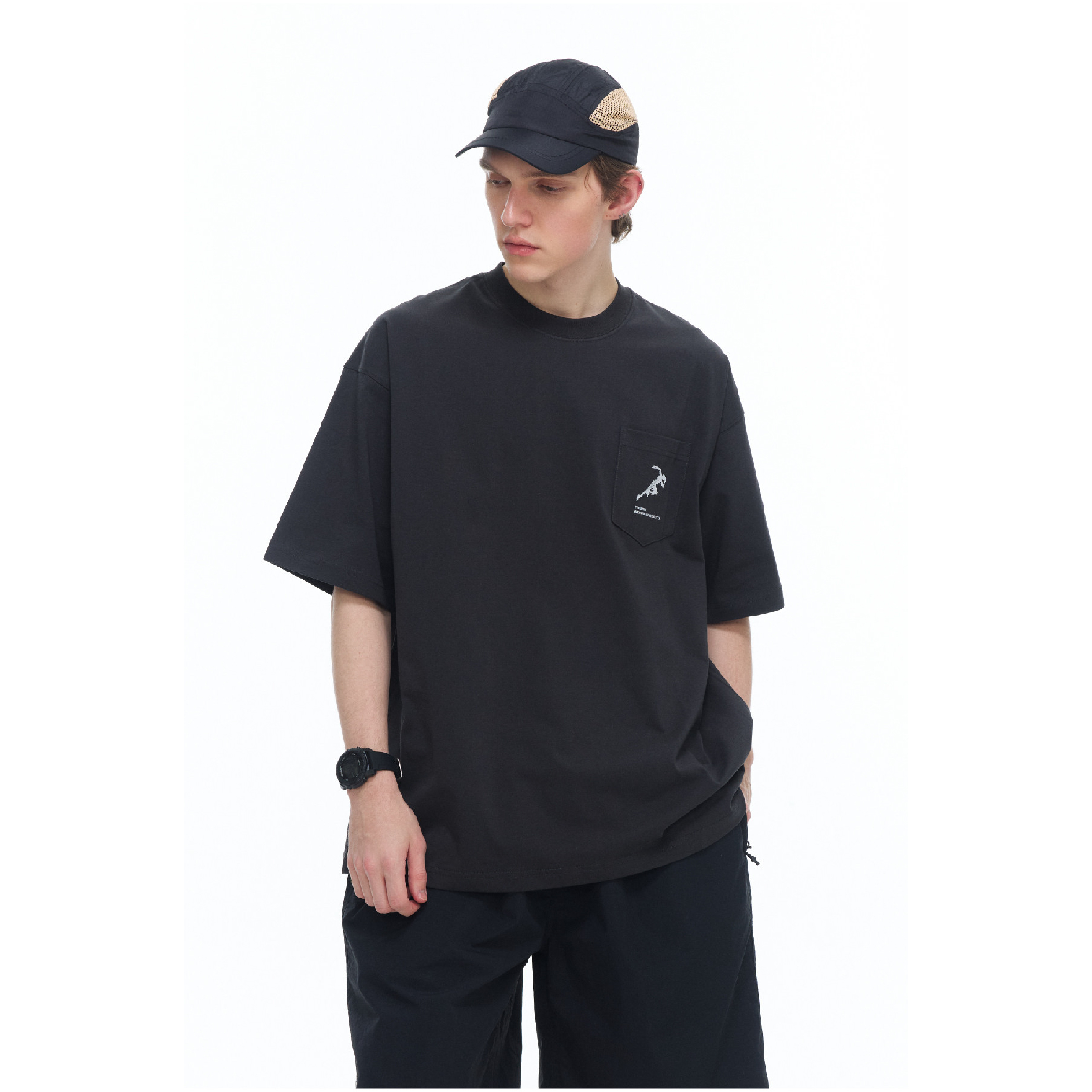 PIN SKTBS Running Print Tee 跑步人印花短Tee [P-T2026]