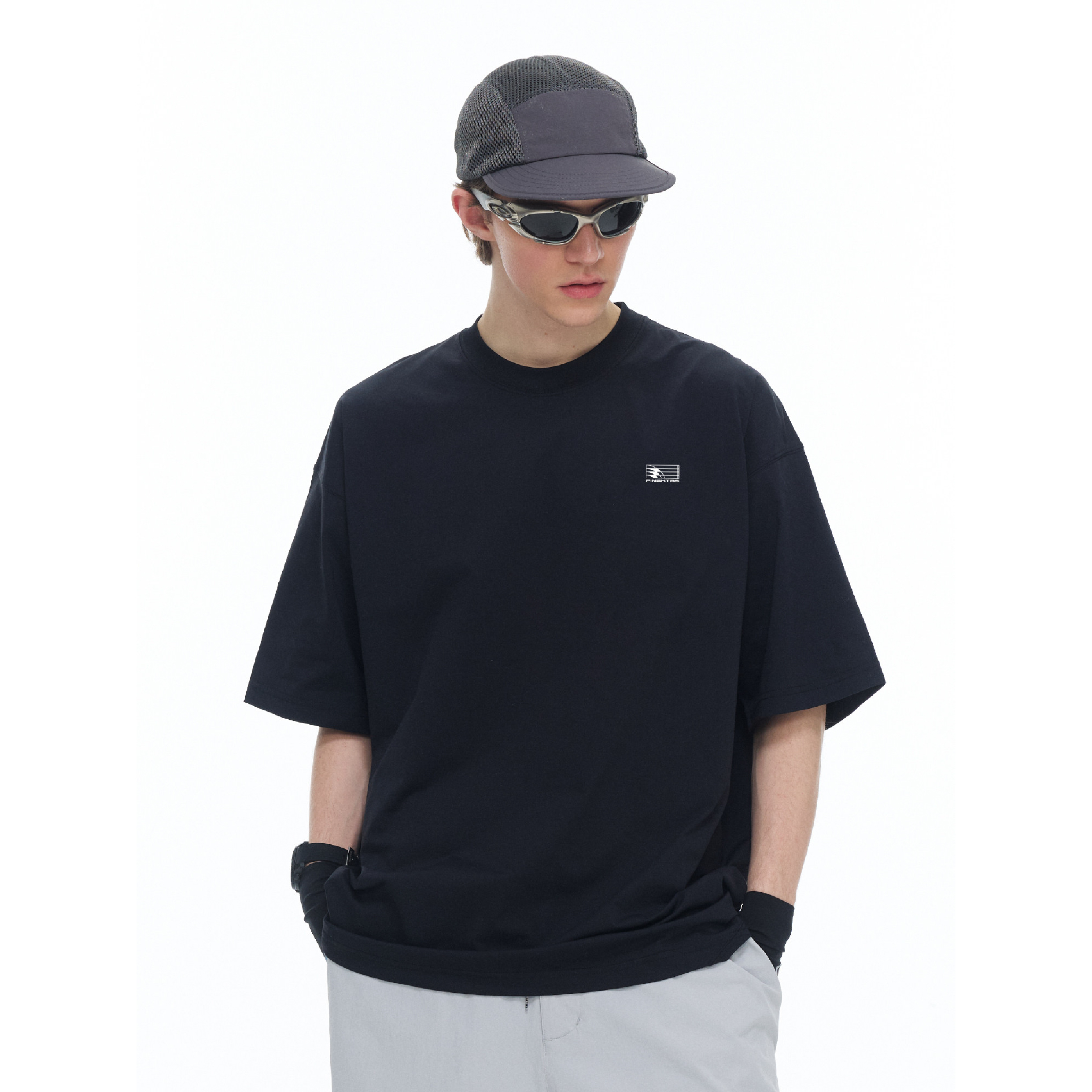 PIN SKTBS Ring Tee 異形印花短Tee [P-T2226]