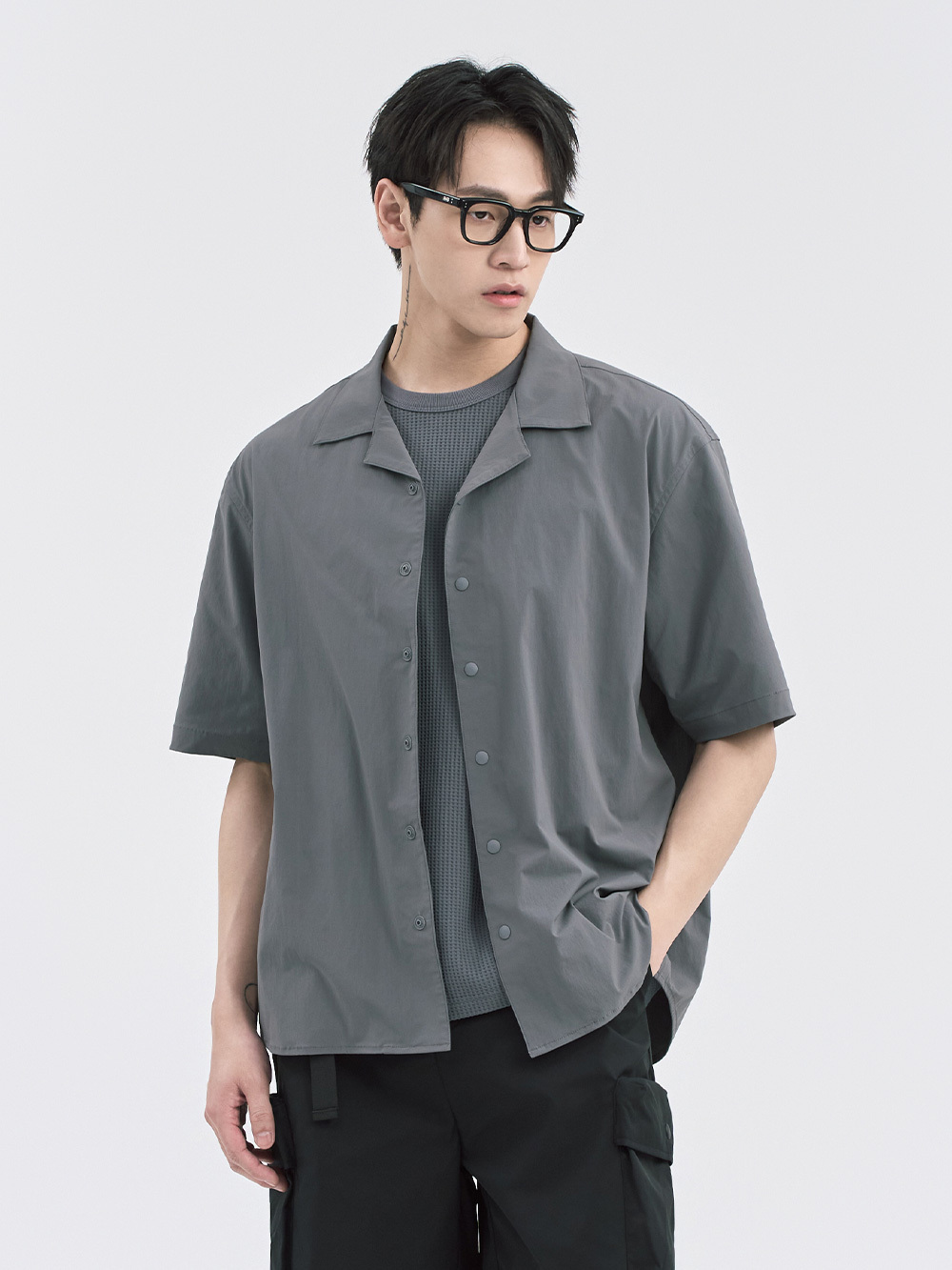 機能古巴領襯衫