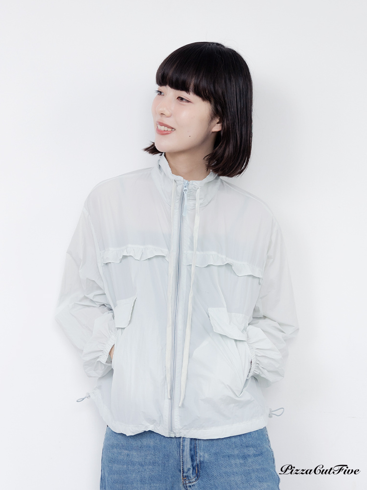 [兩件1580]輕薄口袋遮陽外套 PizzaCutFive PCF261415018