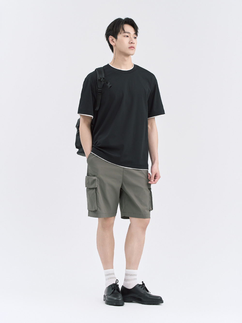 輕鬆機能工裝短褲