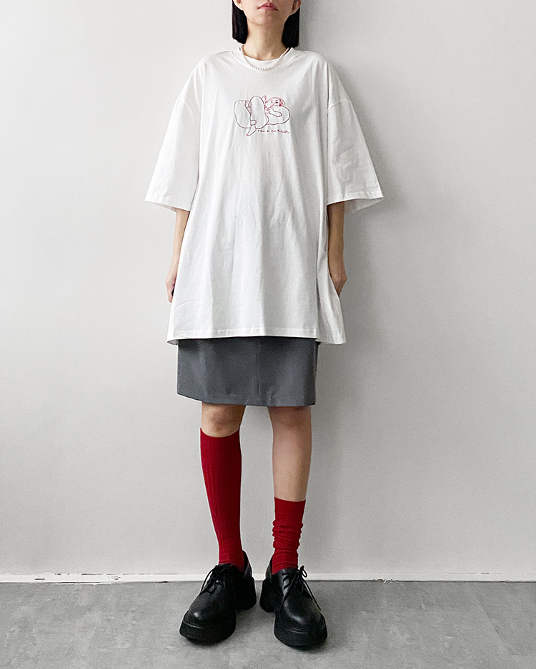 MFT-2884 懶散女子T恤