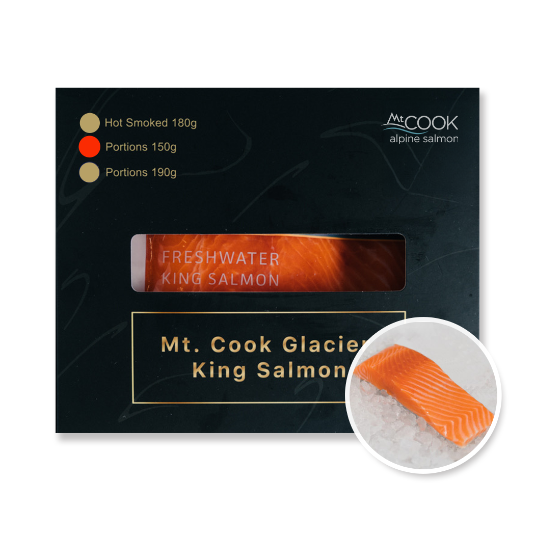 庫克山冰河帝王鮭魚菲力排(150g)