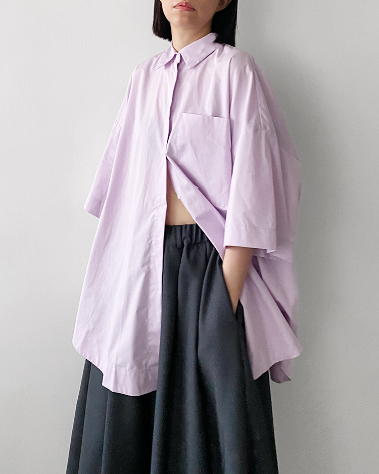 MKT-2885 背釦弧裁襯衫