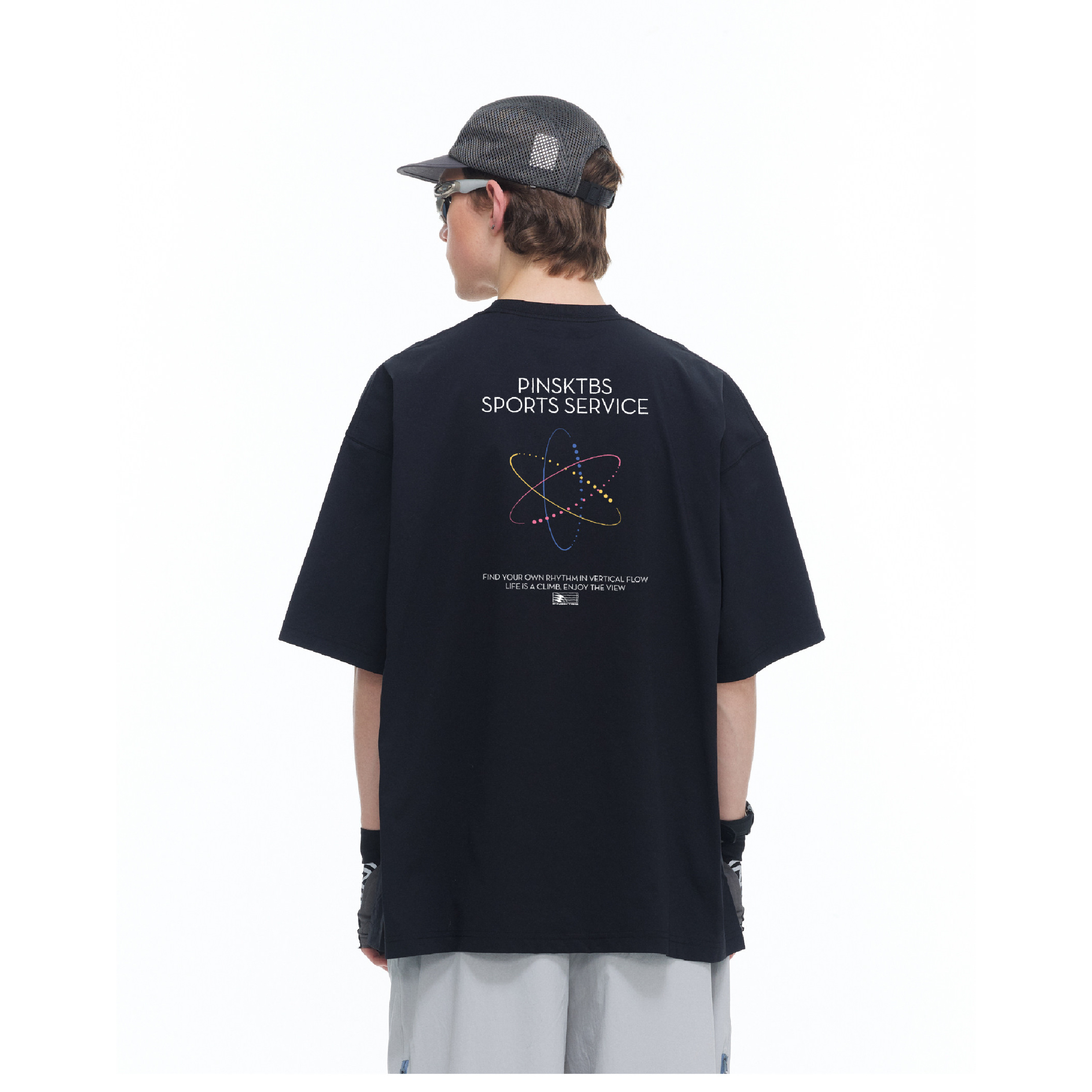 PIN SKTBS Multicolor Track Tee 多彩軌道印花短Tee [P-T2526]