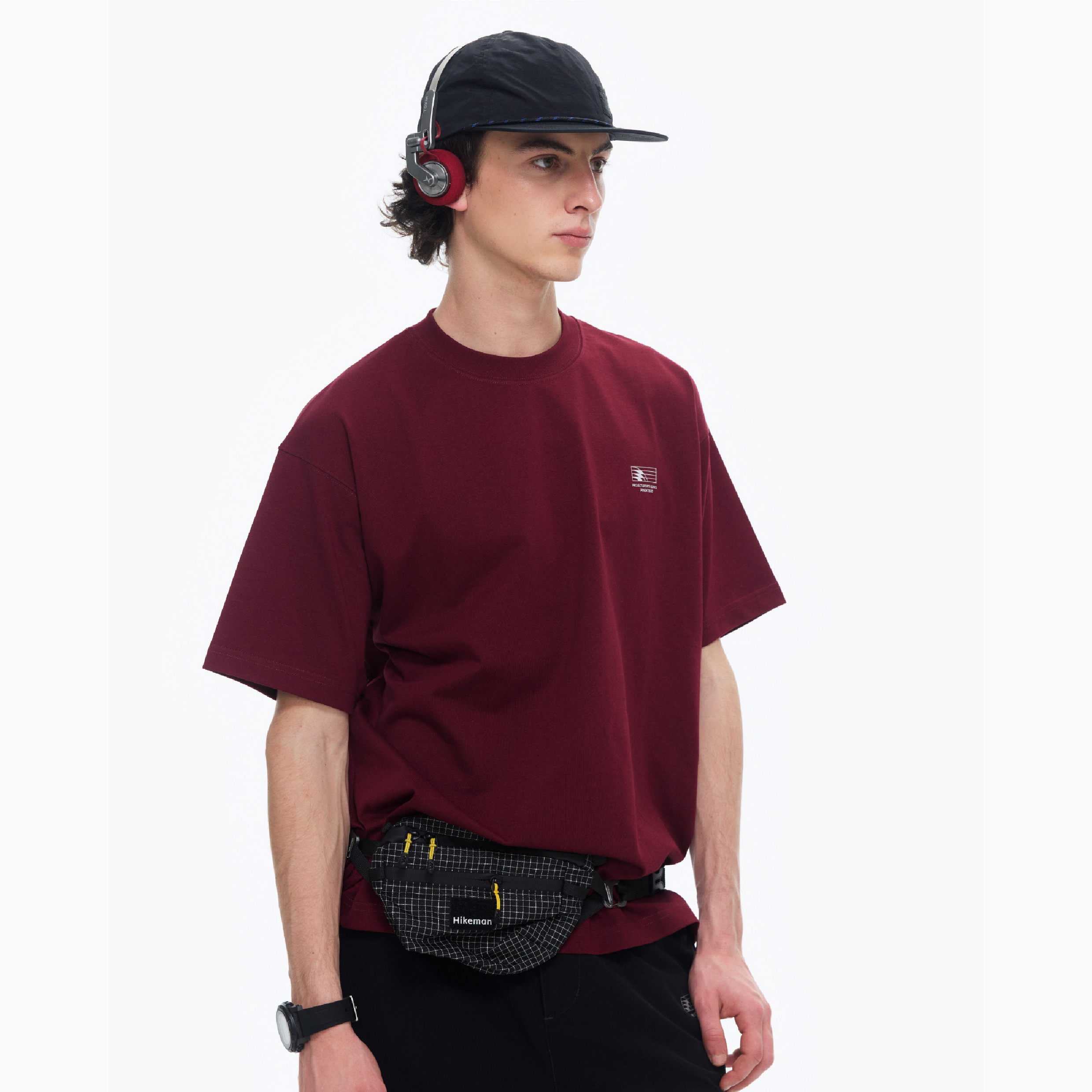 PIN SKTBS Industrial lines Tee 工業線條印花短Tee [P-T1926]