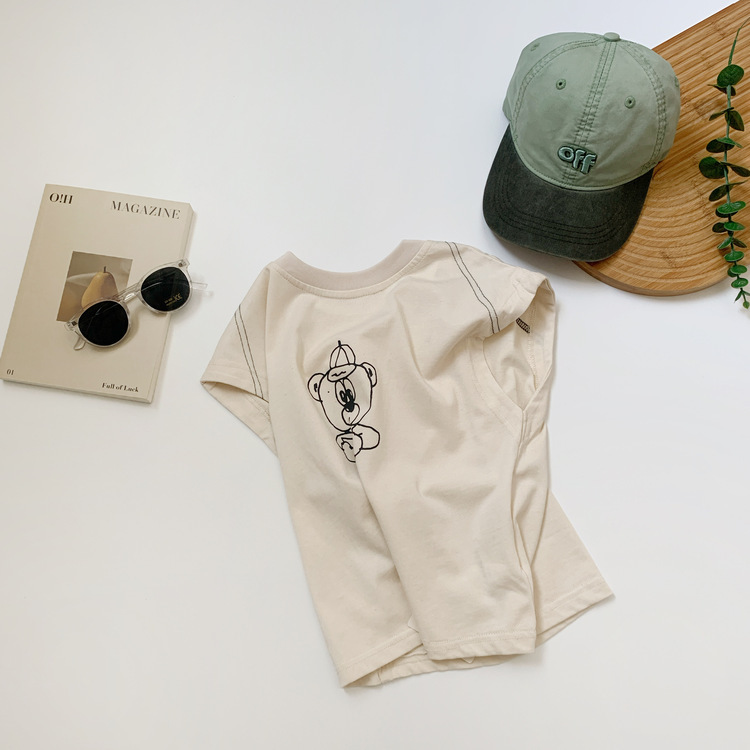 塗鴉小熊無袖背心