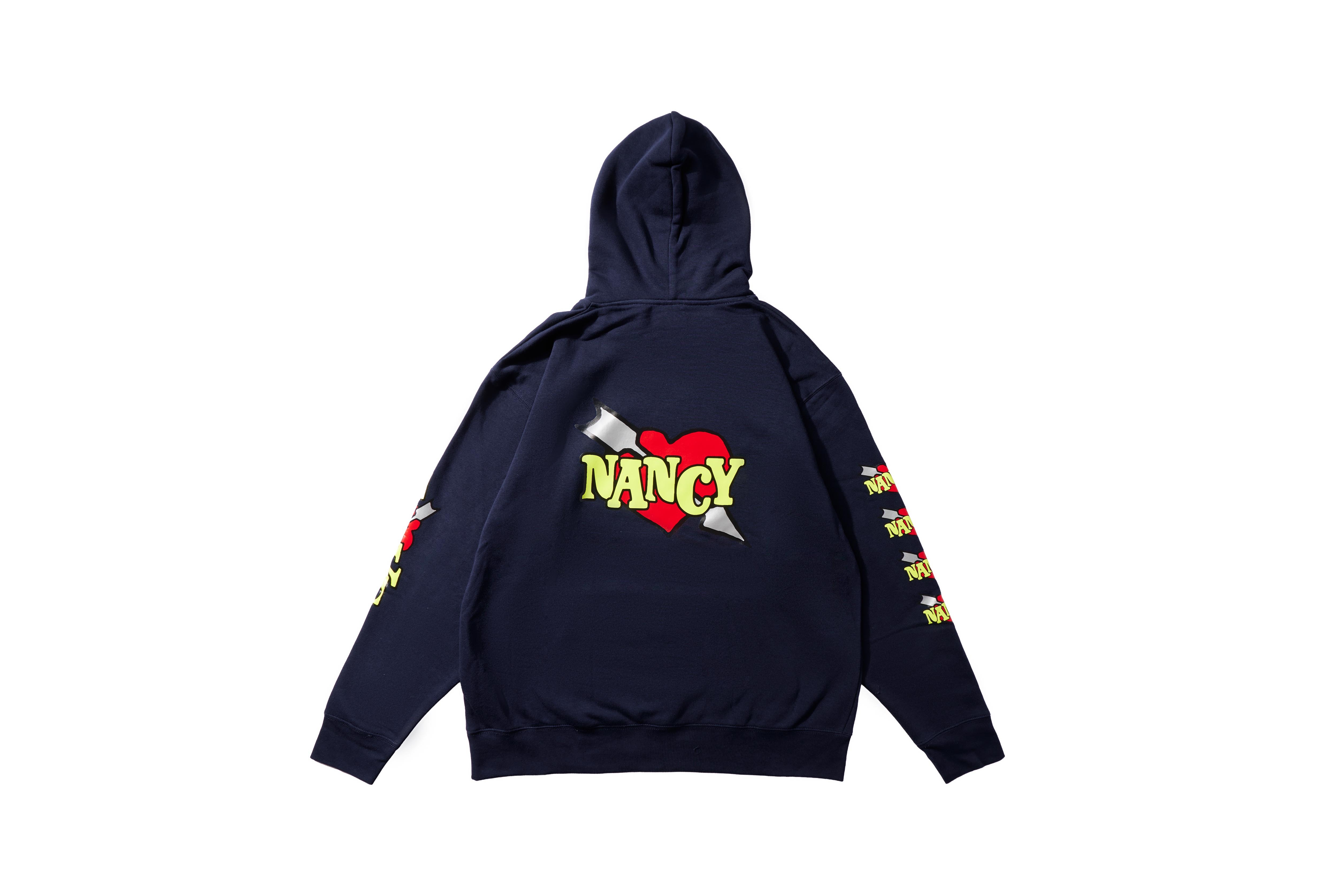 NANCY "A TRUE LOVE STORY HOODIE" (Navy)