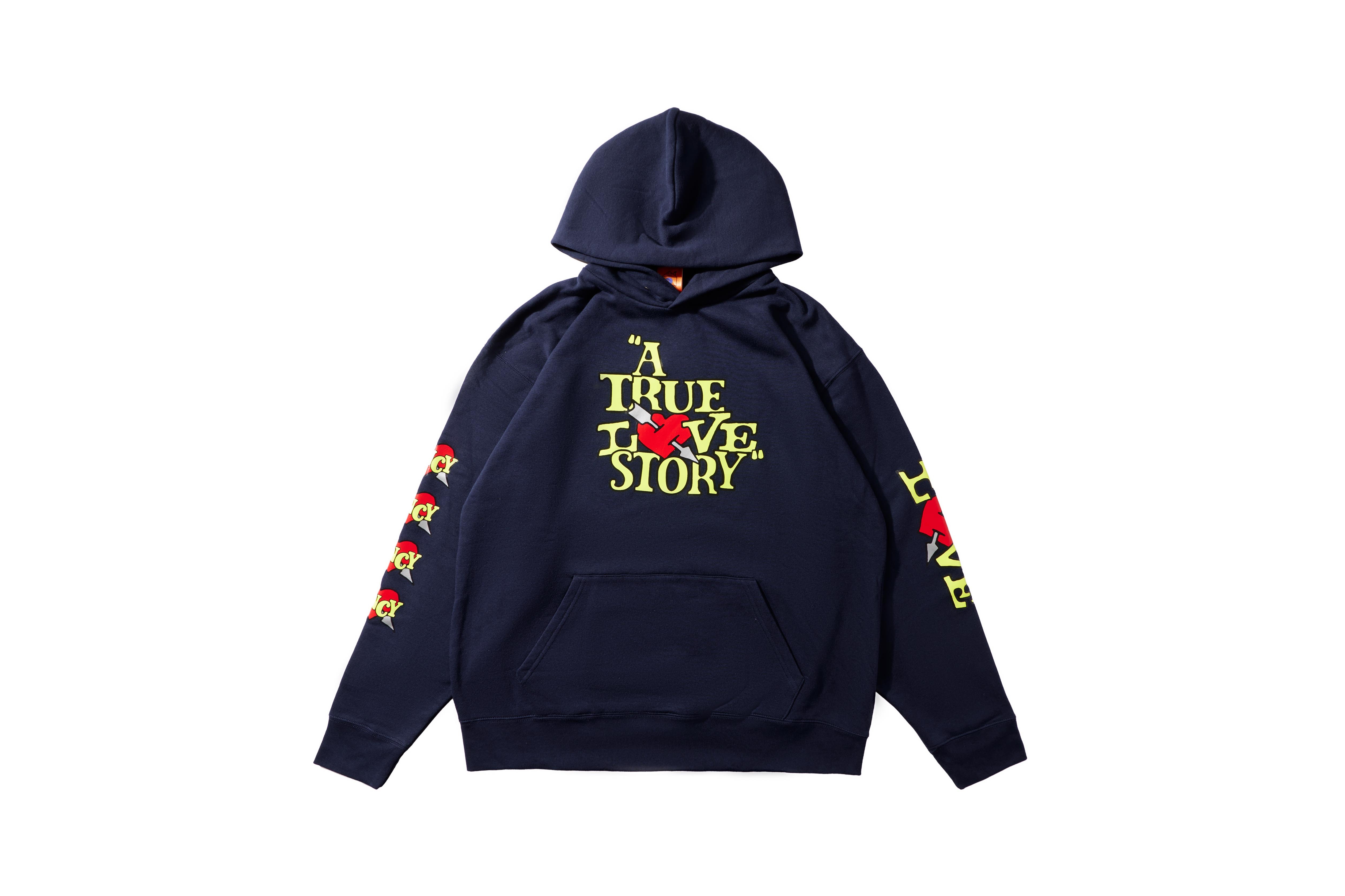 NANCY "A TRUE LOVE STORY HOODIE" (Navy)
