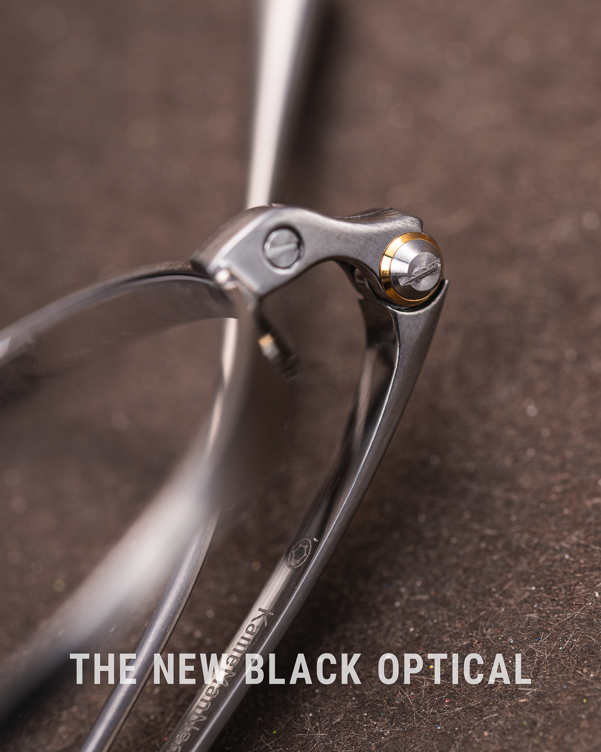 KameManNen 萬年龜 KMN-8800 SIV | 2026 富士山系列銀色金屬眼鏡