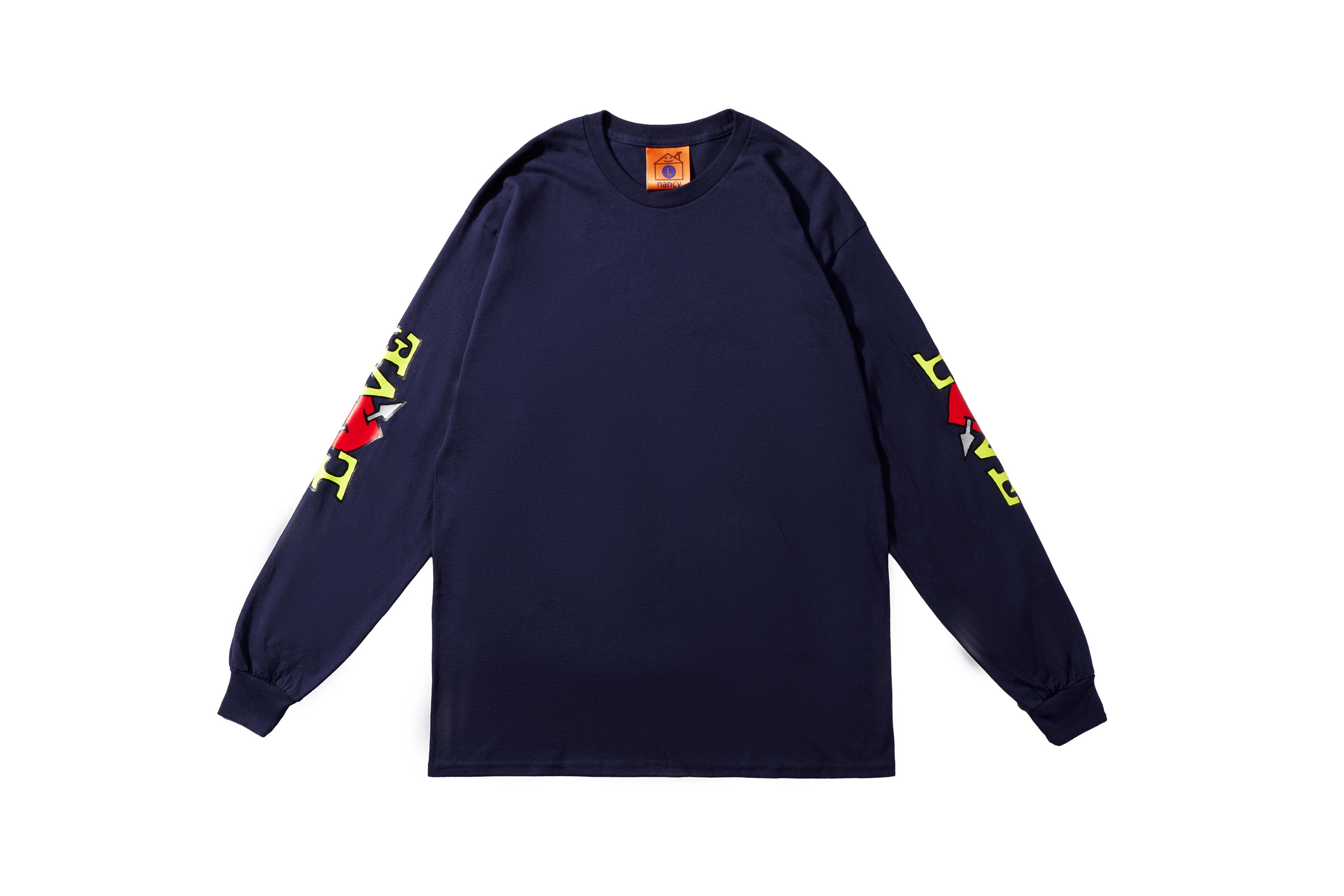 NANCY "A TRUE LOVE STORY LONG SLEEVE" (Navy)