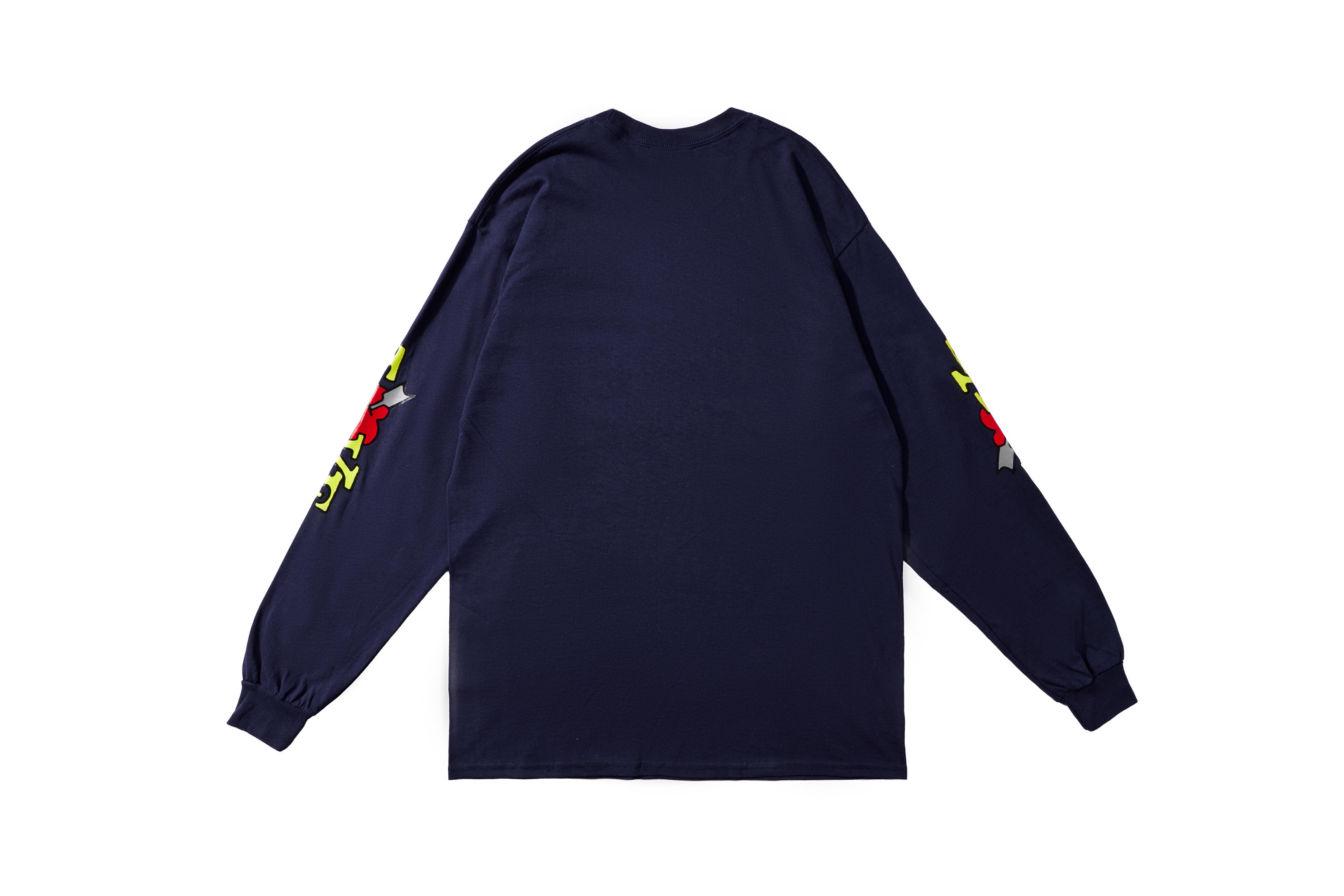 NANCY "A TRUE LOVE STORY LONG SLEEVE" (Navy)