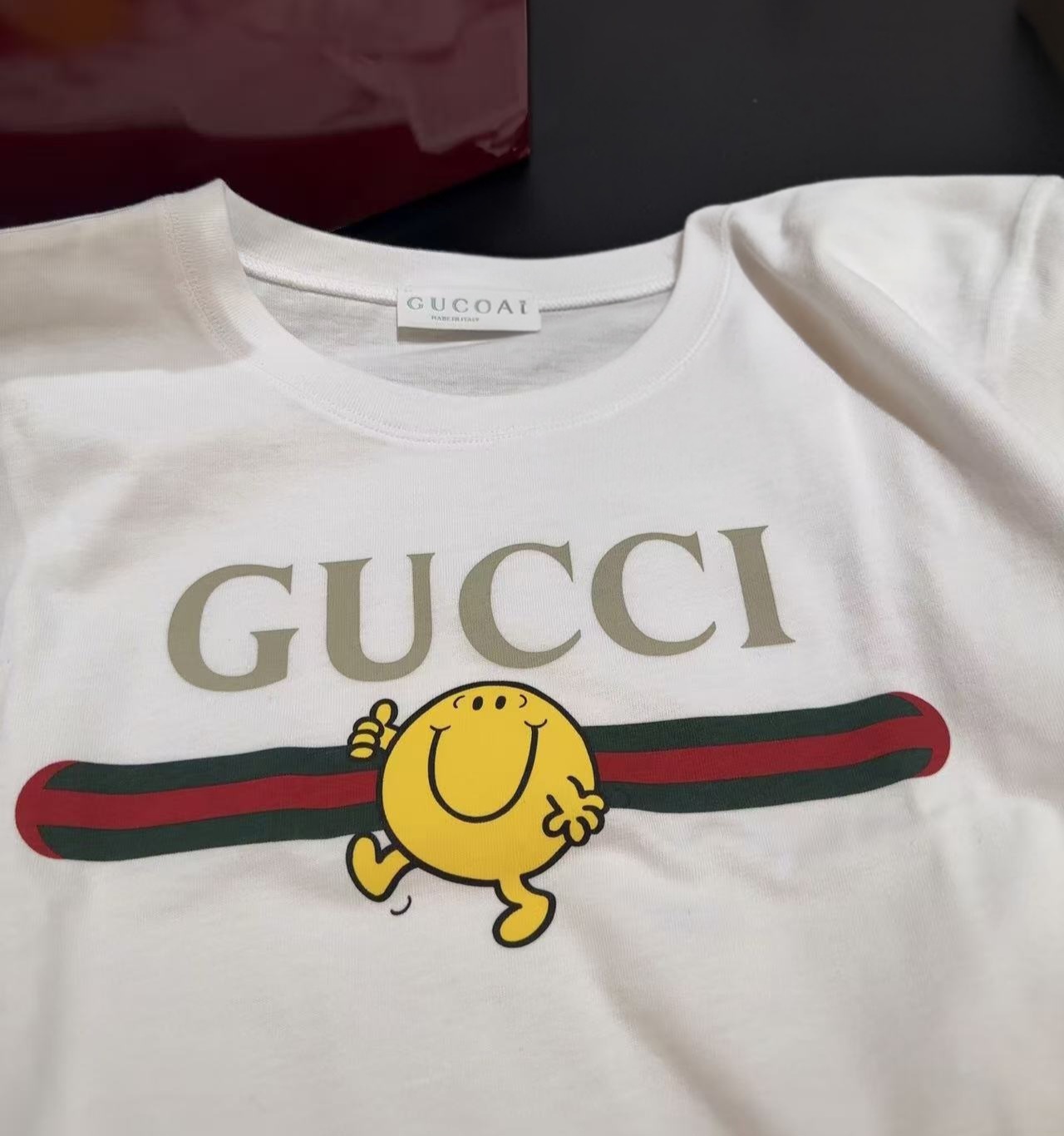 GG Kids 哈哈笑圖案Tee