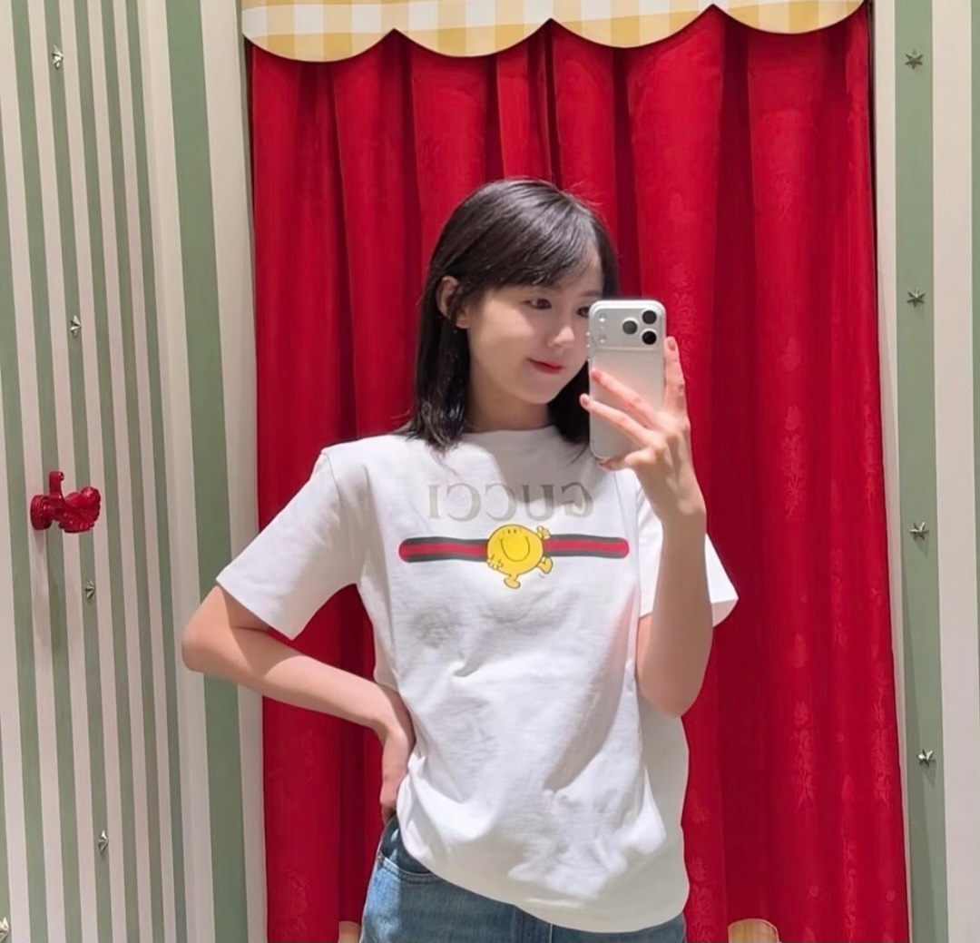 GG Kids 哈哈笑圖案Tee