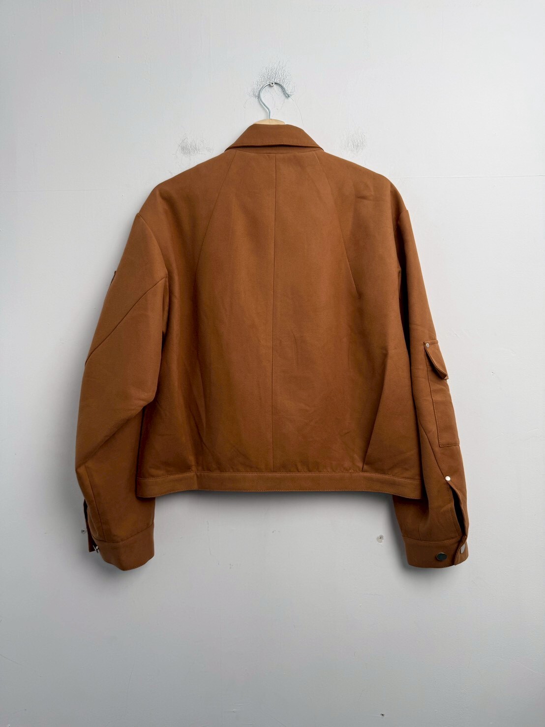 MELSIGN M-Line Faux Suede Chore Jacket SIZE S