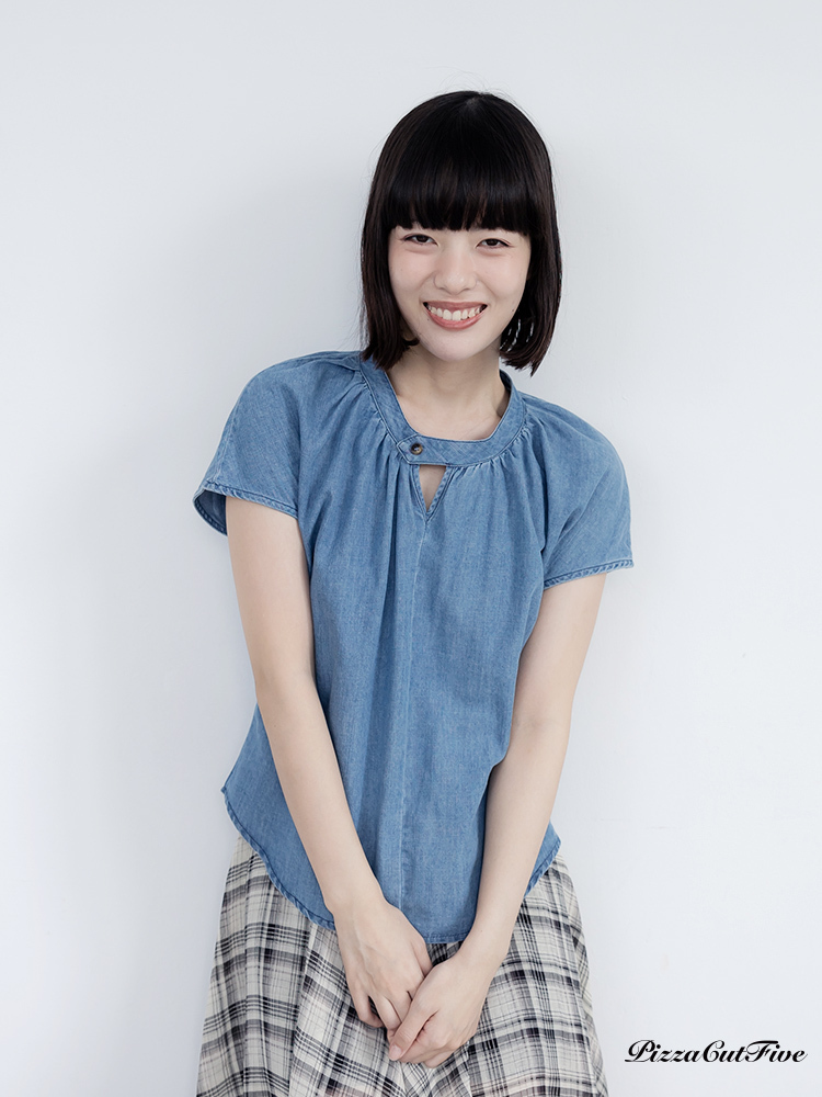 造型輕牛仔短袖上衣 PizzaCutFive PCF262404030