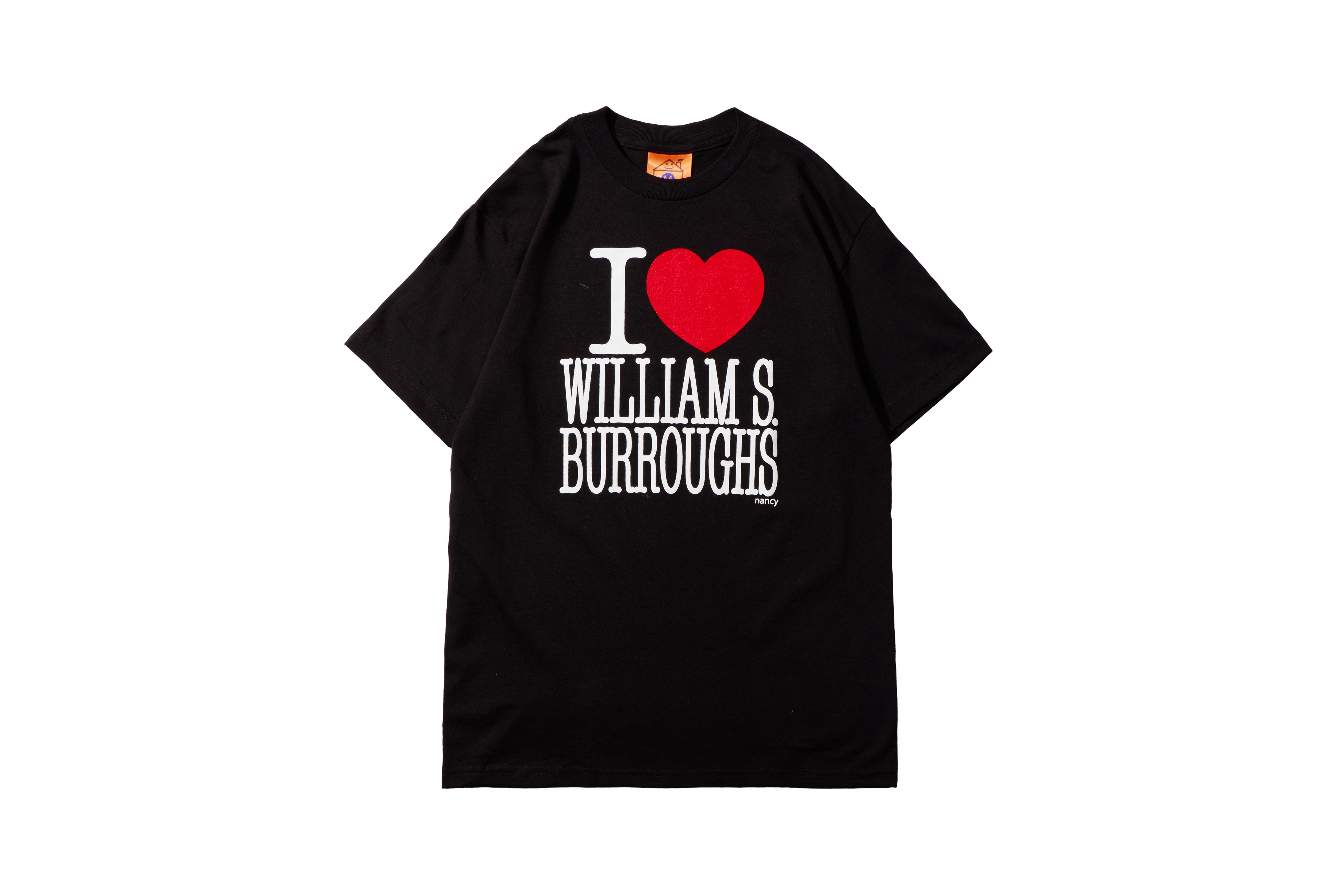 NANCY "BURROUGHS TEE" (Black)