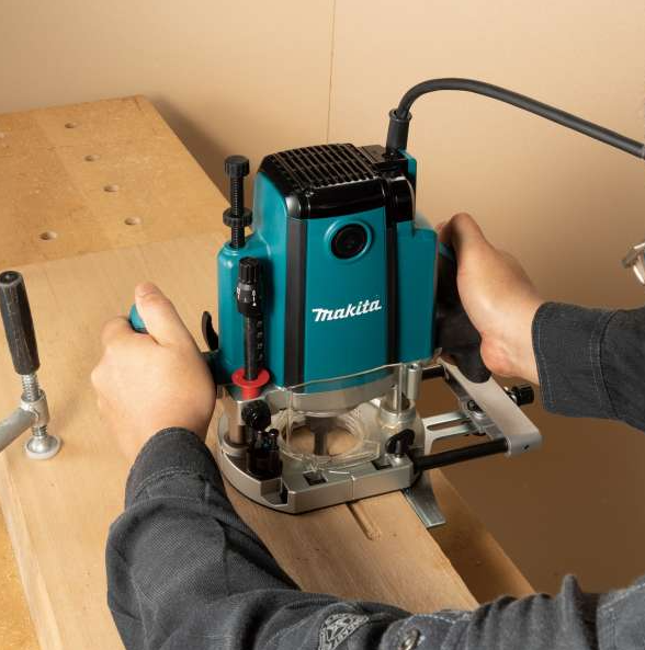 "MAKITA"牧田牌 1/2"電木銑(柱塞式雕刻機)-[RP1803]