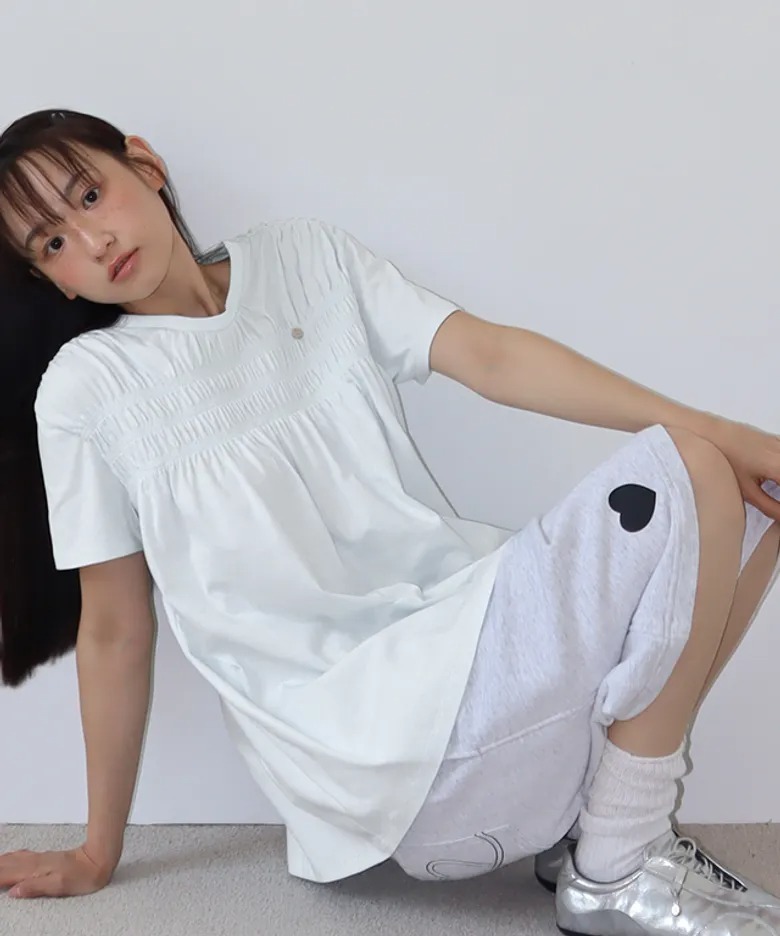 RONRON SMOKED FLARE T SHIRT