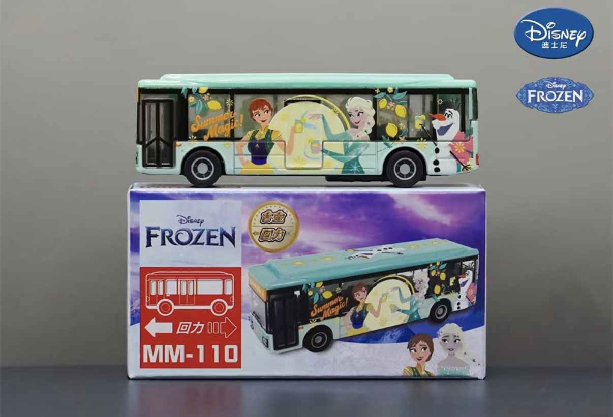 香港合金車/迴力車 - Frozen 單層巴士