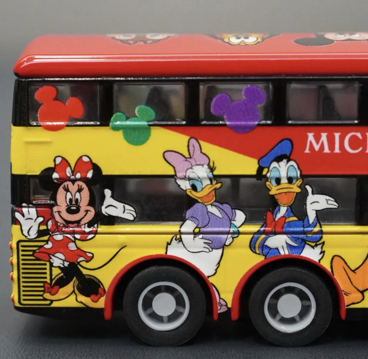 香港合金車/迴力車 - 米奇好友 雙層巴士