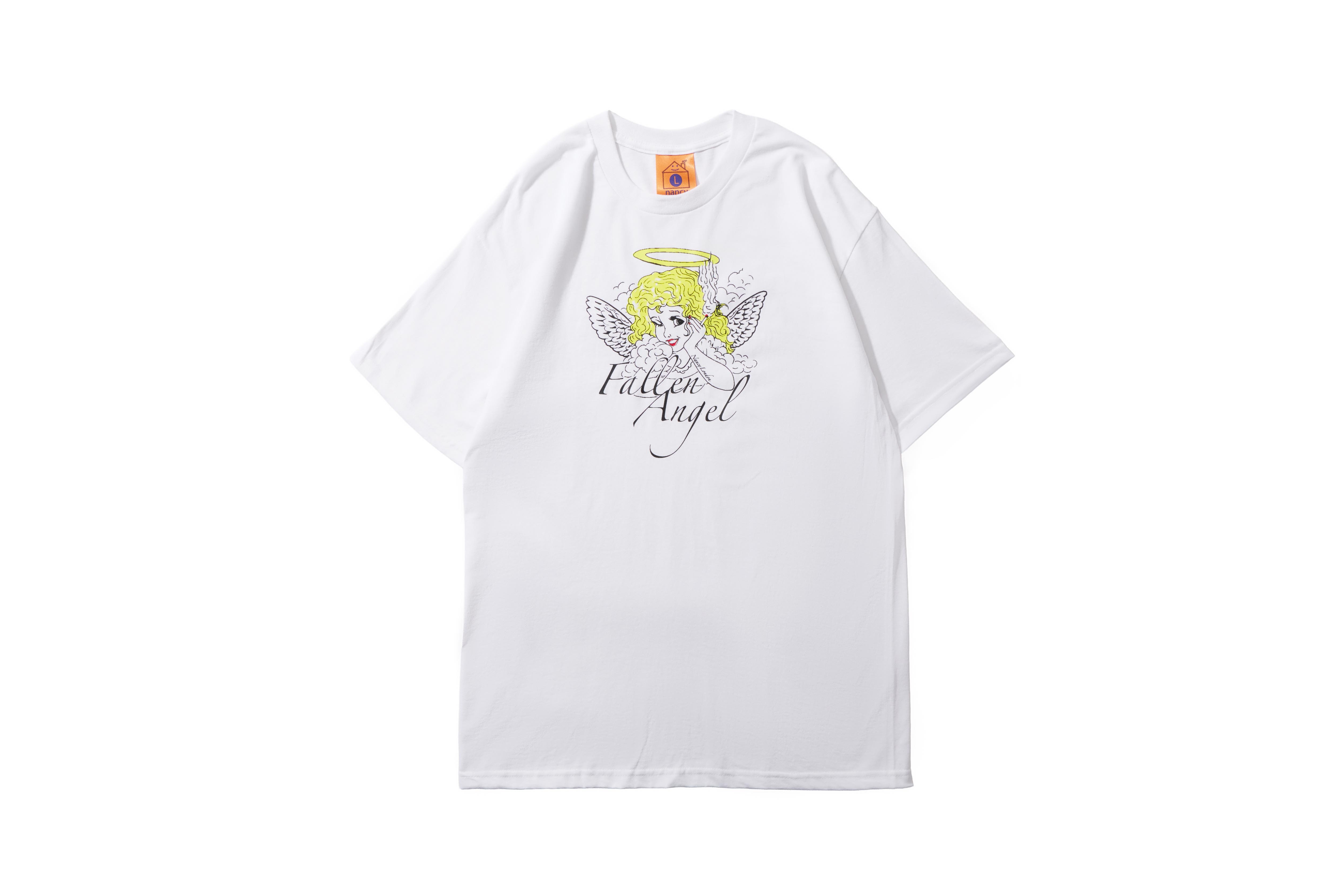 NANCY "FALLEN ANGEL TEE" (White)