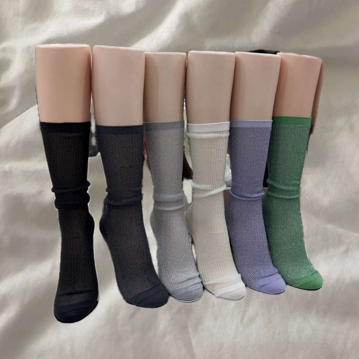 A4045 小金蔥長襪 / 6 colors