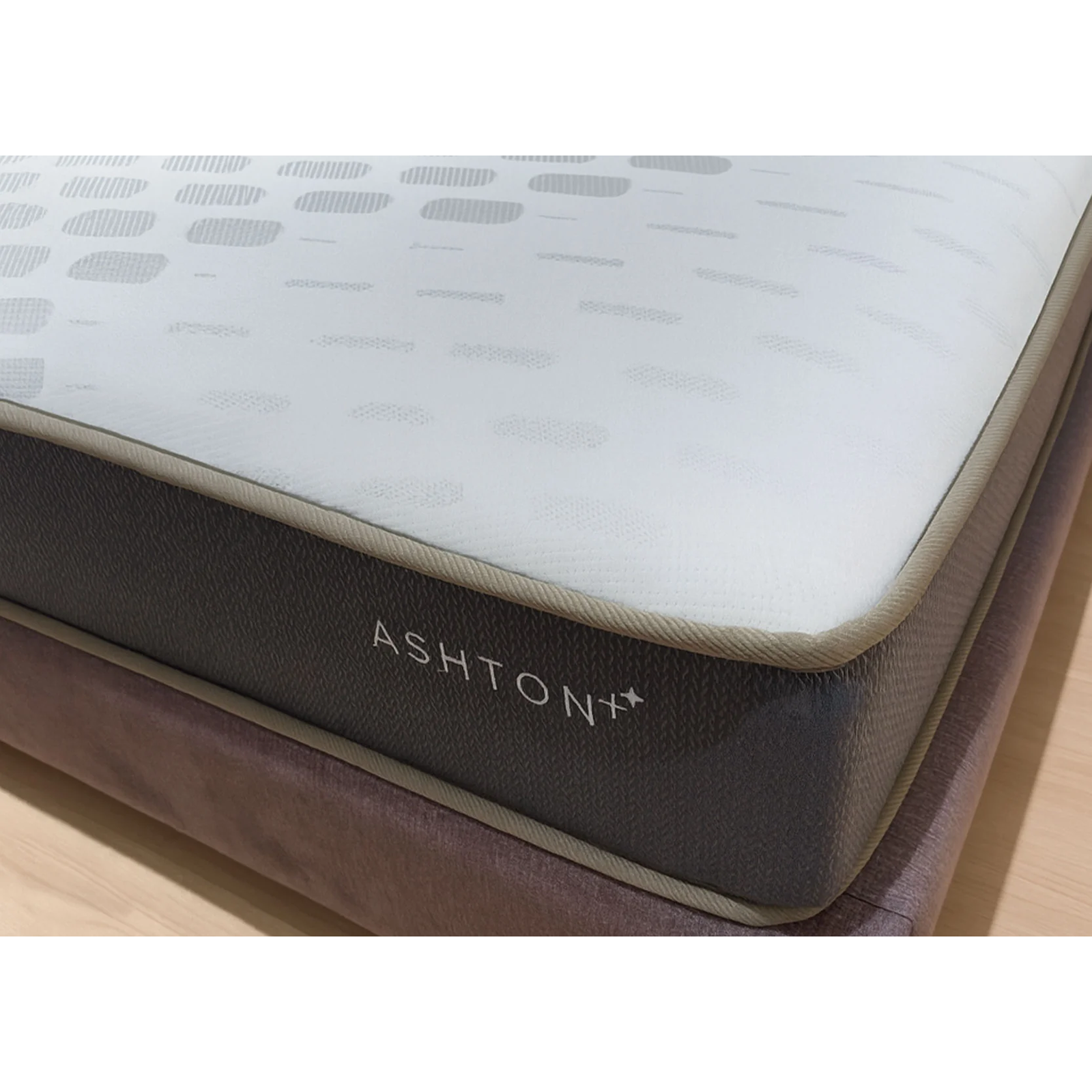 〔 限5x6.2尺床架＋床墊優惠組合 〕- Trinity 耐磨科技皮床架＋ASHTON Plus 抗菌紓壓床墊