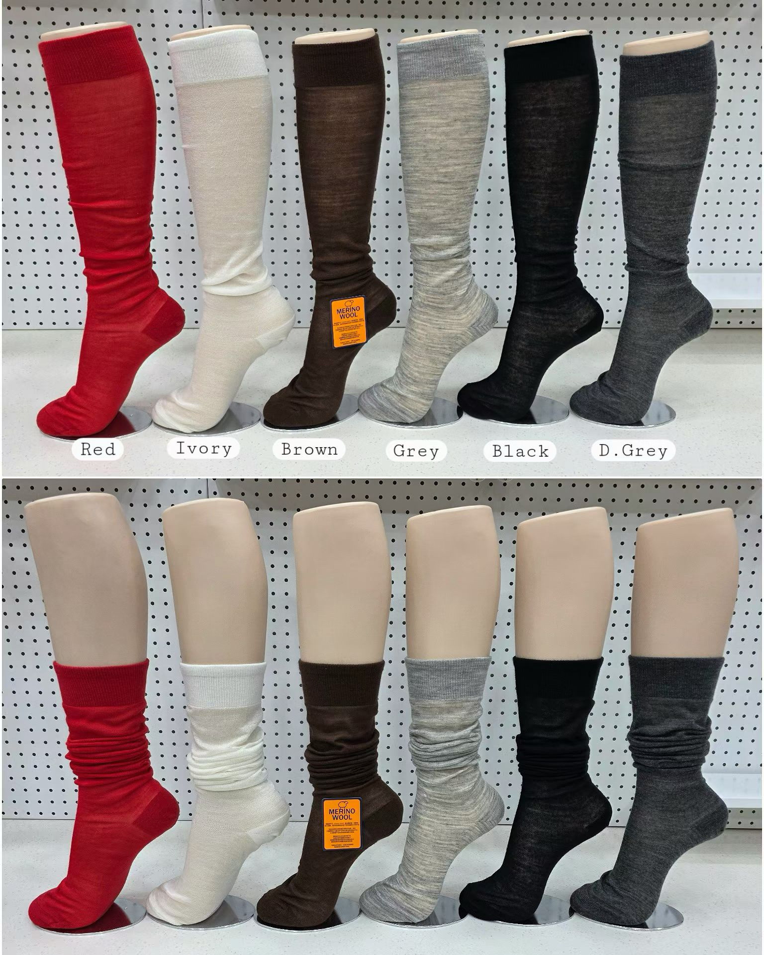 A4046 素面微透長襪 / 6 colors