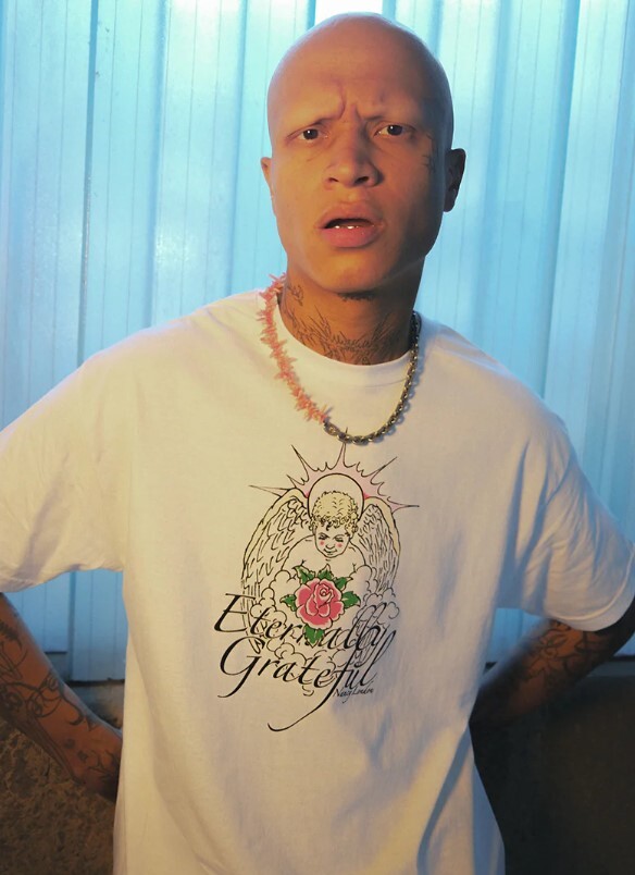 NANCY "ETERNALLY GRATEFUL TEE" (White)