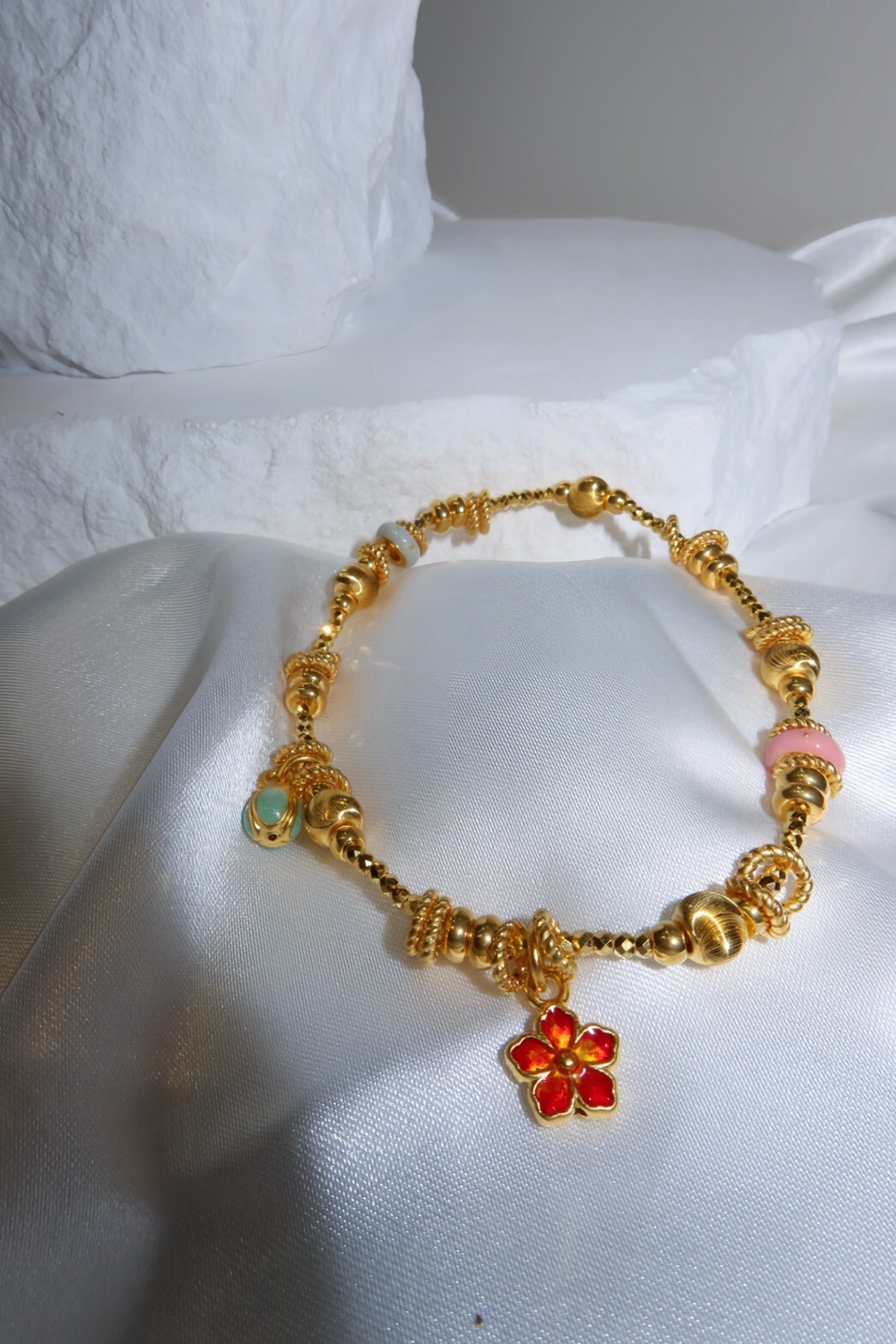 花語流光・古法黃金手鍊