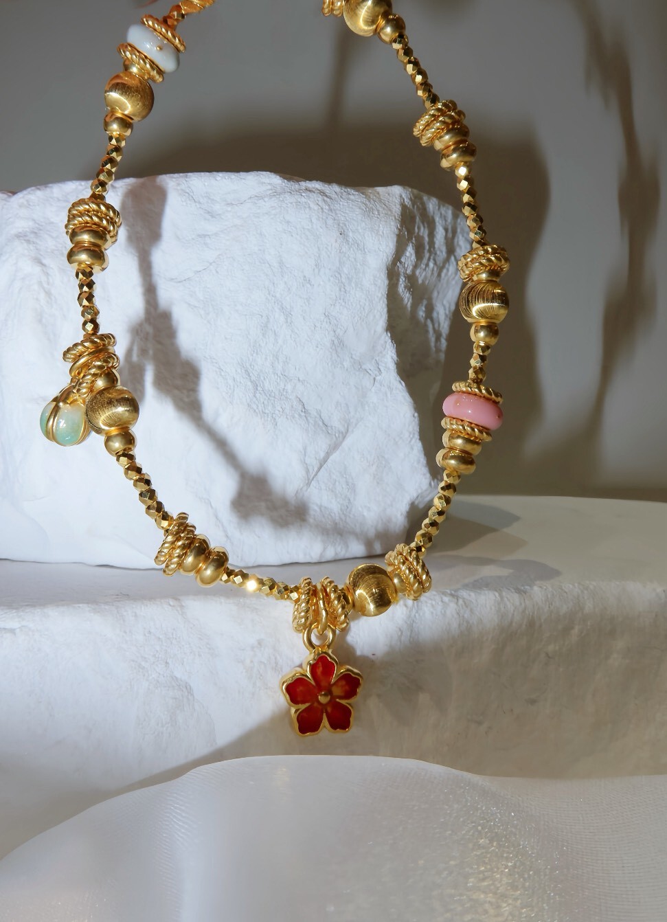 花語流光・古法黃金手鍊