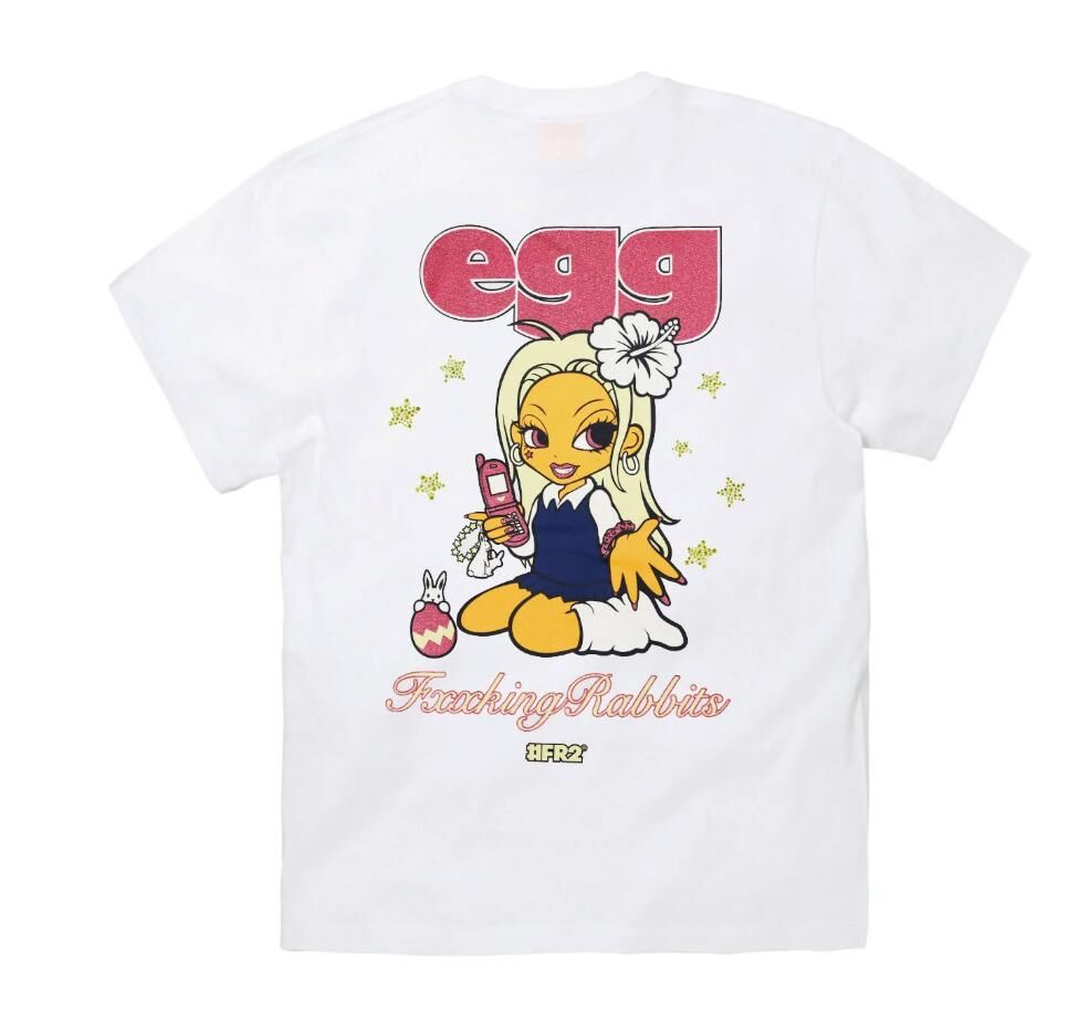 FR2 egg × #FR2 Gal T-shirt