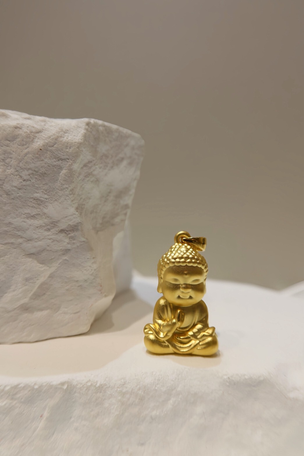 靜心守護・古法小佛吊墜