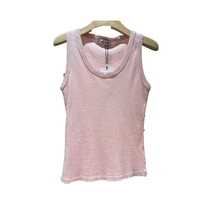 1SO0403-119 [SUNNY STUDIO] Ribbed Vest Top Rose #9606T (EU)
