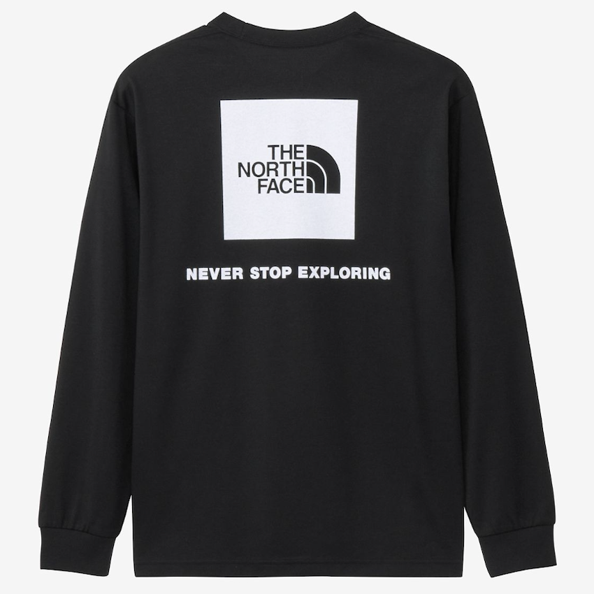 日本 2026 The North Face Long Sleeve Back Square Logo Tee 男裝 T-Shirt