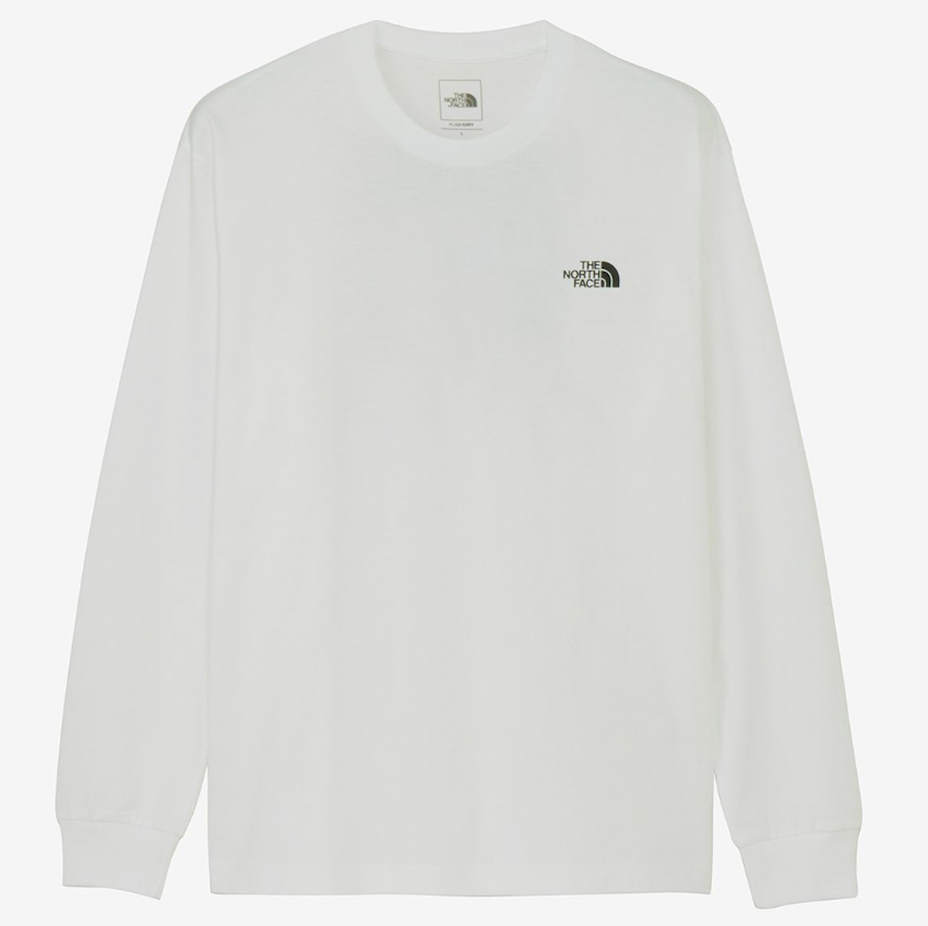 日本 2026 The North Face Long Sleeve Back Square Logo Tee 男裝 T-Shirt