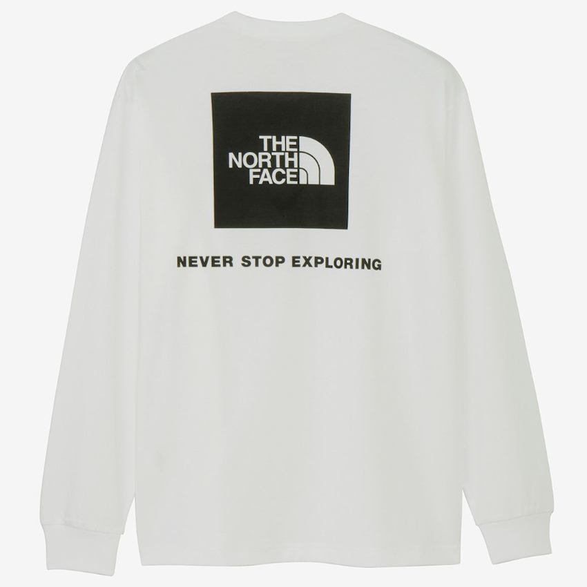 日本 2026 The North Face Long Sleeve Back Square Logo Tee 男裝 T-Shirt