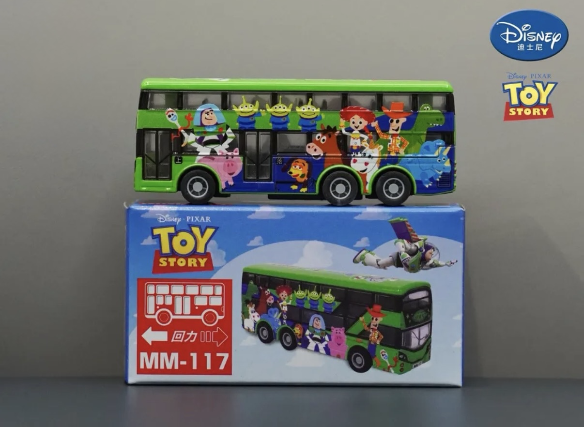 香港合金車/迴力車 - Toy Story 雙層巴士