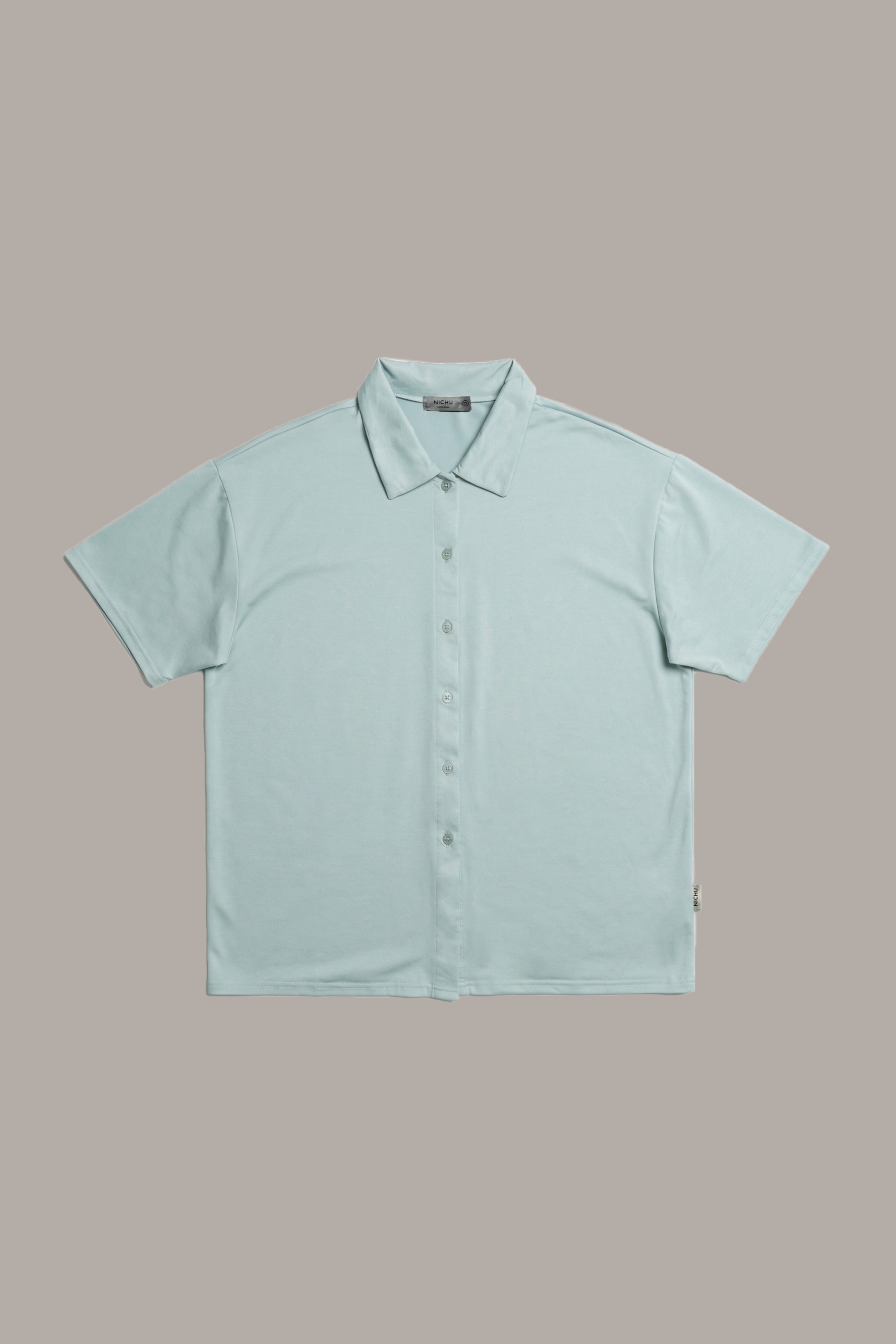 Silky Lightweight Cotton-Feel Shirt (U)