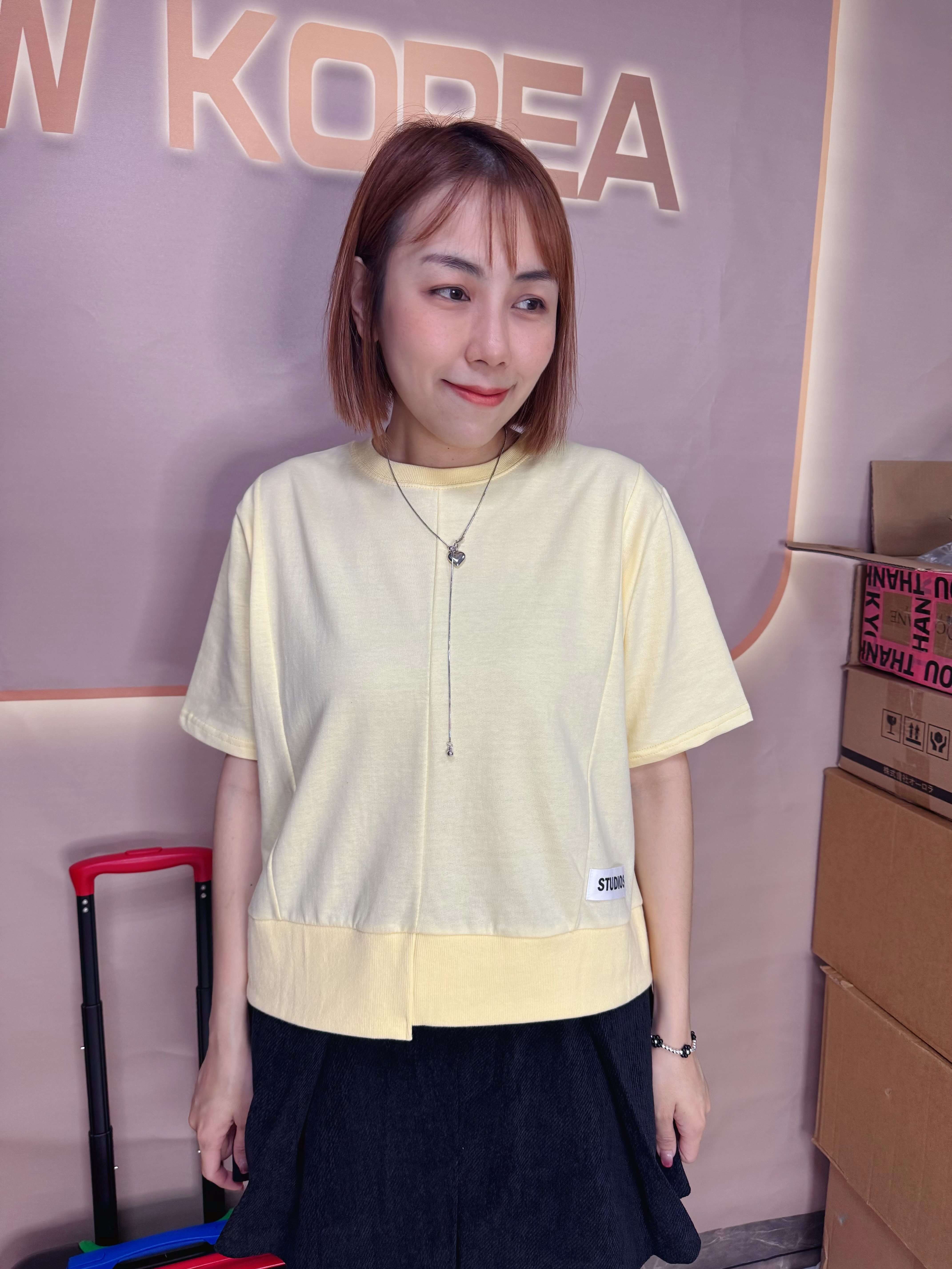 SF263195 薄珠地Tee*4色