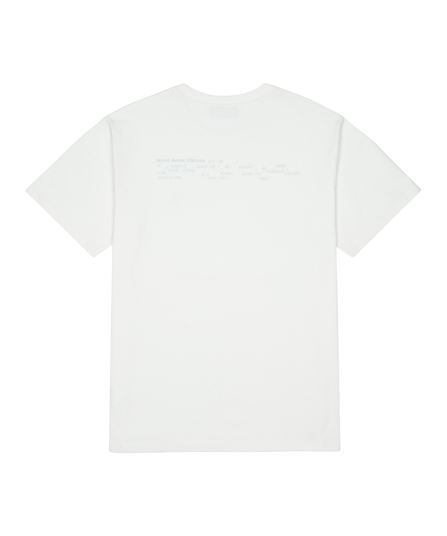 SAN SAN GEAR |LOGO T-SHIRT "WHITE"