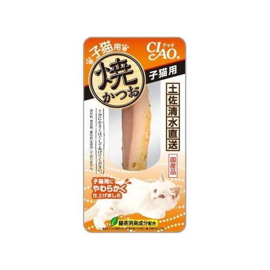 CIAO 燒鰹魚-鰹魚味(幼貓用)1pcs