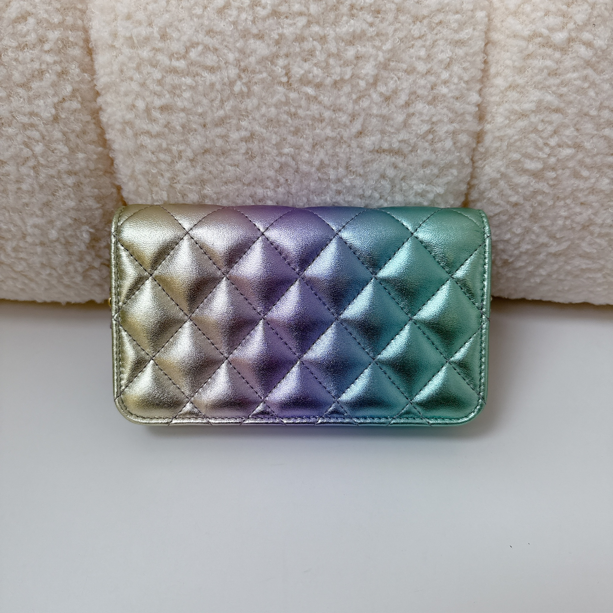 Chanel 2024 Cruise Flap Bag - Rainbow / GHW